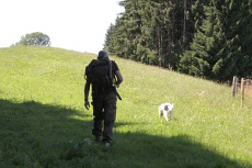 Ansaugen auf der Schleppe